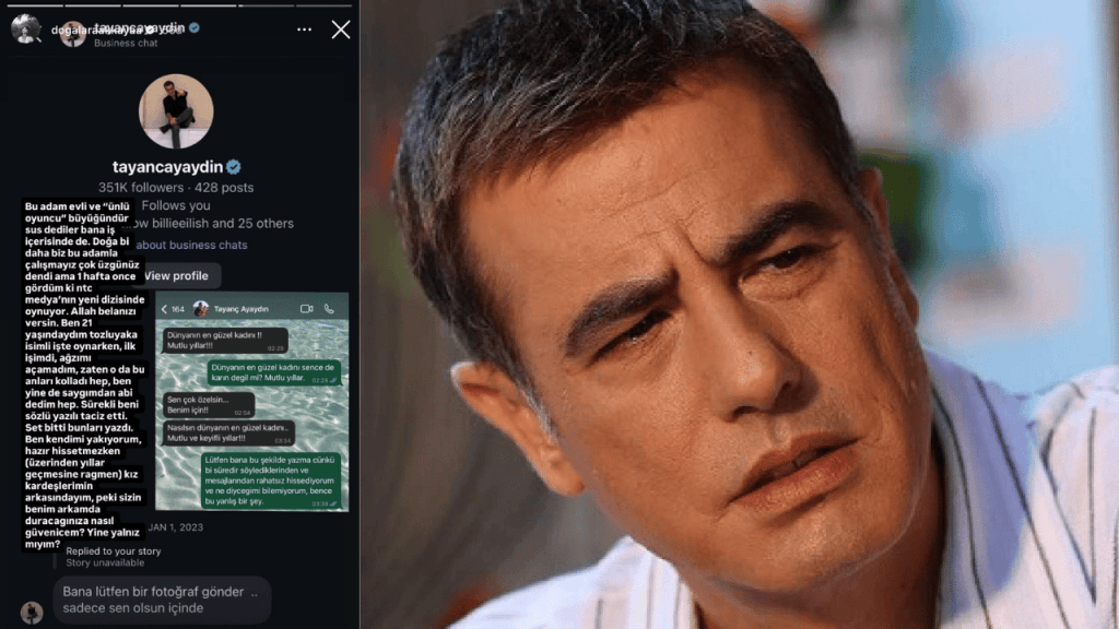 Tayanç Ayaydın Hakkında Taciz İddiaları