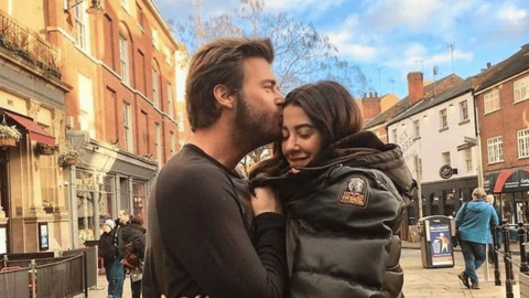 Kıvanç Tatlıtuğ ve Eşi