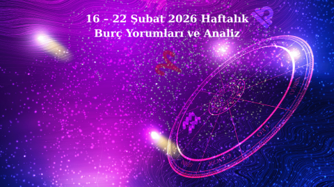 16 – 22 Şubat 2026 Haftalık Burç Yorumları ve Analiz