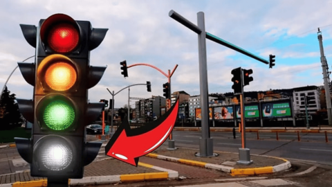 Trafik Işıkları Değişiyor: 4. Renk Nerede Deneniyor?