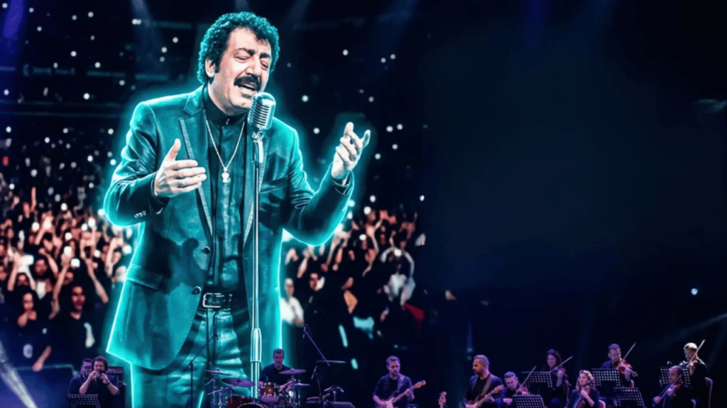 Sefo Konserinde Müslüm Gürses Hologram Düeti