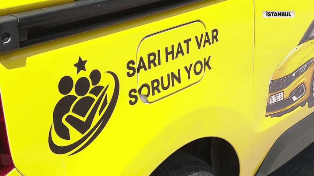 Sarı Hat Uygulaması Başladı: Taksicilere Men Cezası Geldi