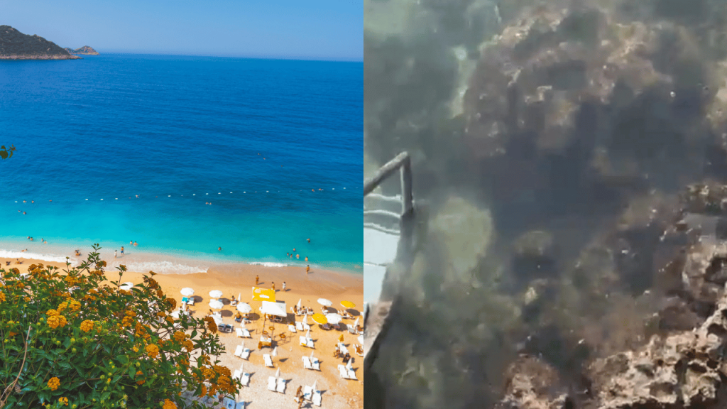 Kaş'ta Lağım Skandalı: Plajlarda Dışkı Kokusu Şoku