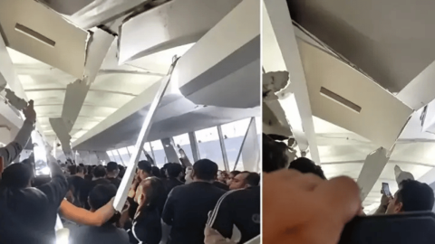 İran’da Yolcu Uçağı Havada Dehşet Saçtı: Kabin Tavanı Çöktü