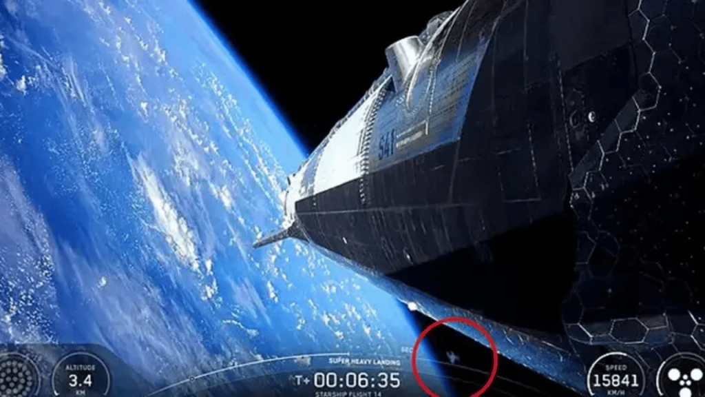 SpaceX Canlı Yayınında Görülen Cisim UFO Ana Gemisi Mi
