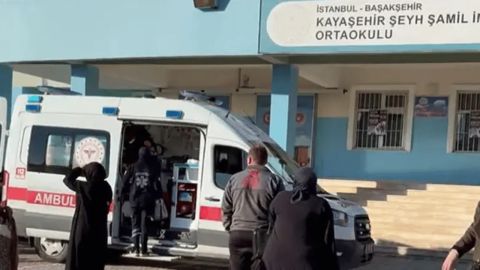 Başakşehir Şeyh Şamil İmam Hatip Ortaokulu: 8 Öğrenci Yaralı